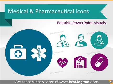Health Care Medical And Pharmaceuticals Icons Powerpoint Clipart