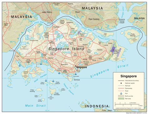 Singapore Map Clarke Quay