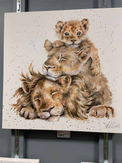 Lion Painting Art Painting Gallery Canvas Art Painting Painting