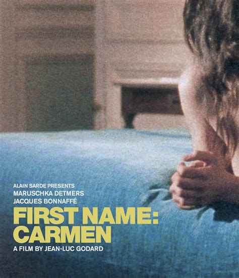 First Name Carmen Blu Ray Kino Lorber Home Video