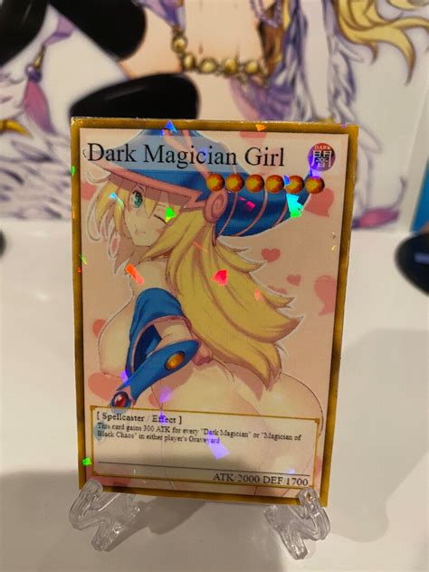 Dark Magician Girl Lewd Nsfw Yugioh Orica Etsy