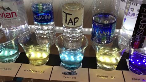 Middle School Science Fair Project Bottled Water Alkaline Ph Test