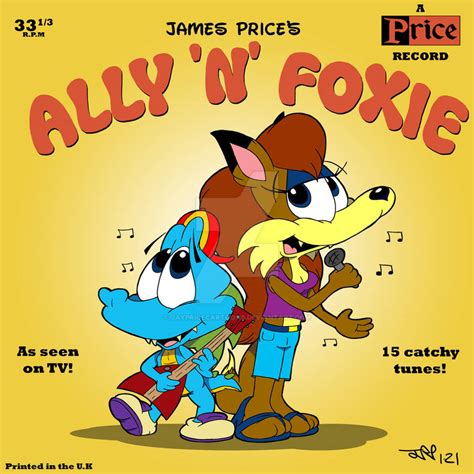 Ally And Foxie Record Sleeve By Jaypricecartoons On Deviantart