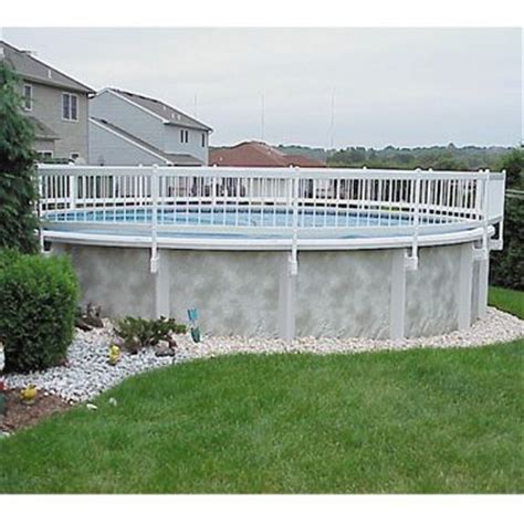 Are you thinking of installing your own above ground pool? Decks, Pool fence and The rock on Pinterest
