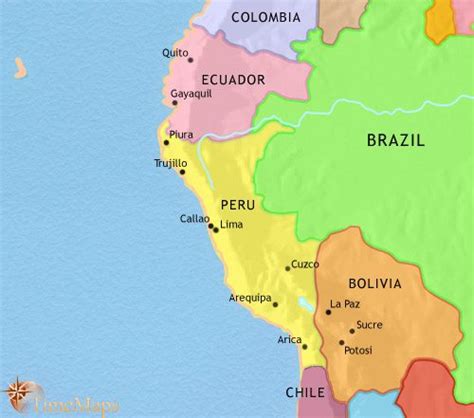 History Of Peru Ecuador And Bolivia 1837 Ce