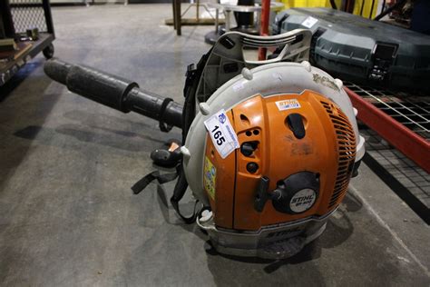 No longer do you have to take your backpack blower of to restart. STIHL BR500 BACKPACK BLOWER - Able Auctions