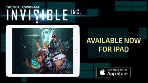 Invisible Inc Ipad Launch Trailer Youtube