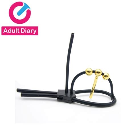 Adult Diary Electro Sex Cock Ring Urethral Sound Electro Shock Sex Toys