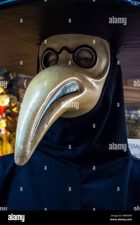 Venetian Mask Of Plague Doctor Stock Photo Alamy