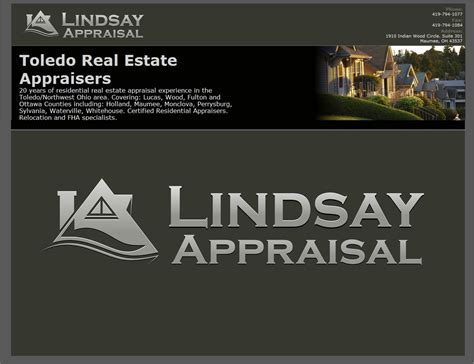Real Estate Appraisal Logo By Lindsayappraisalservice