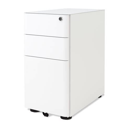 This filling cabinet has 5 drawers that provide ample space to store your a4 papers, files and office supplies in an orderly way. Amazon.co.uk: DEVAISE Mobile Metal Filing Cabinet ...