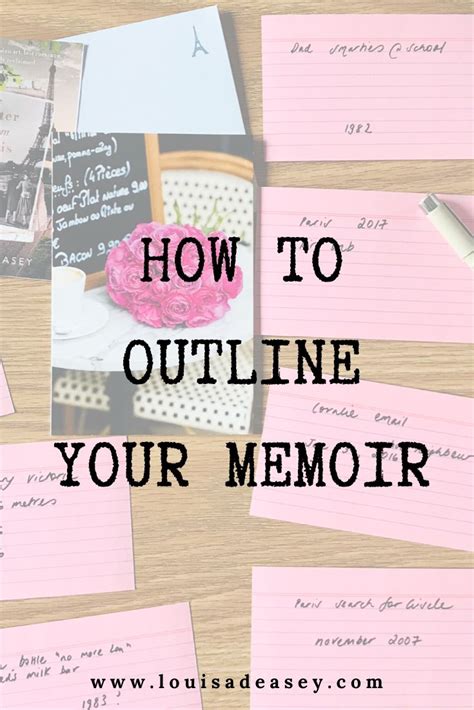 Crafting Your Memoir A Step By Step Outline Guide