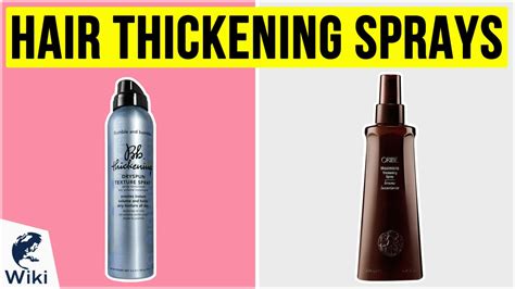 Top 10 Hair Thickening Sprays Of 2020 Video Review