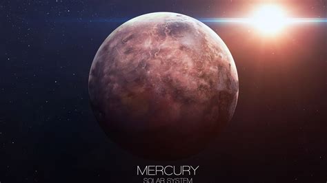 Mercury Solar System Sun Space Stars Wallpaper 3840x2160 Uhd 4k