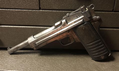Another Chinese Mystery Pistol Assumed 763 Mauser Caliber Straight