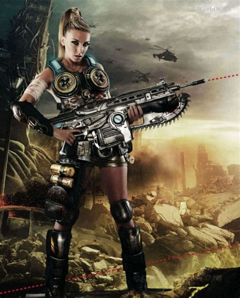 Does Sex Sell Gears Of War 3 Anya Gets Risque Nerd Free Download