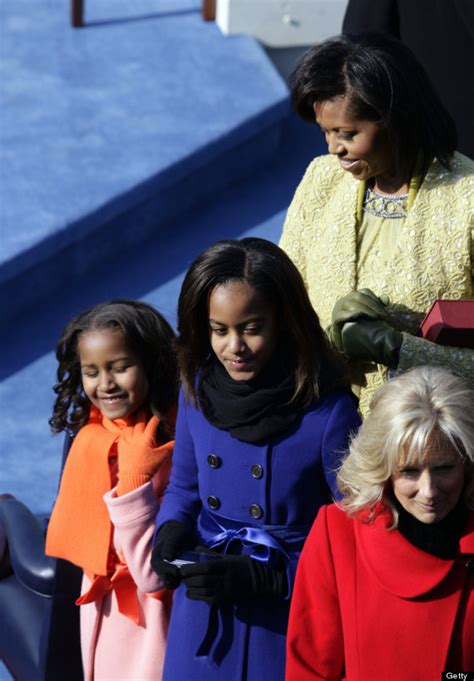 Malia And Sasha Obamas Inauguration 2013 Outfits First Daughters Wear