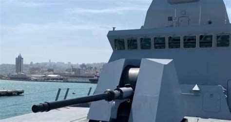 Israeli Navy Takes On Leonardo Main Gun For Saar 6 Corvettes Israel