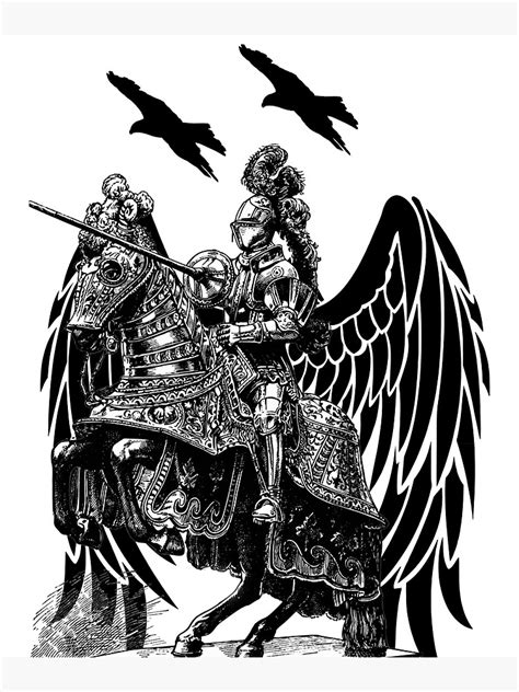 Knight Poster Poster For Sale By Memo115 Redbubble