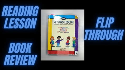 The Reading Lesson Teach Your Child To Read In 20 Easy Lessons Flip