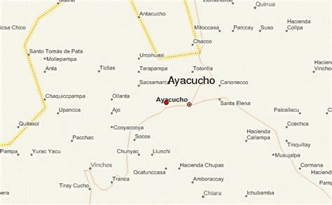 Ayacucho Location Guide