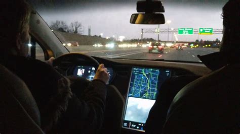 Tesla Model X Test Drive First Time Autopilot Youtube