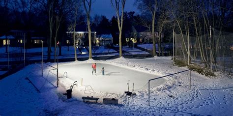 Backyard Rink Lighting Ideas Shelly Lighting