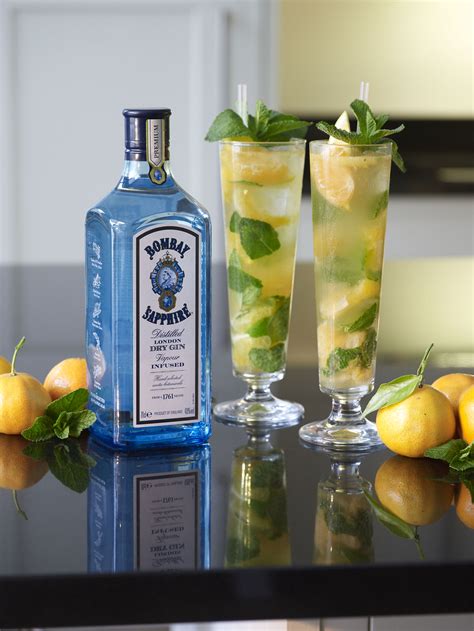 Bombay Sapphire Tangerine And Mint Collins Stylenest
