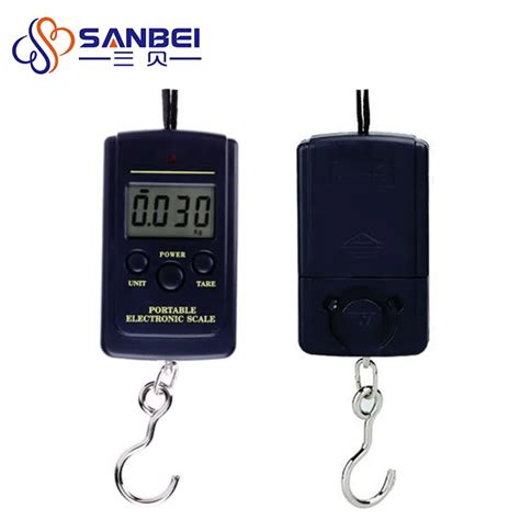 40kg 10g Mini Electronic Scale For Fishing Weight Luggage Scale Hanger