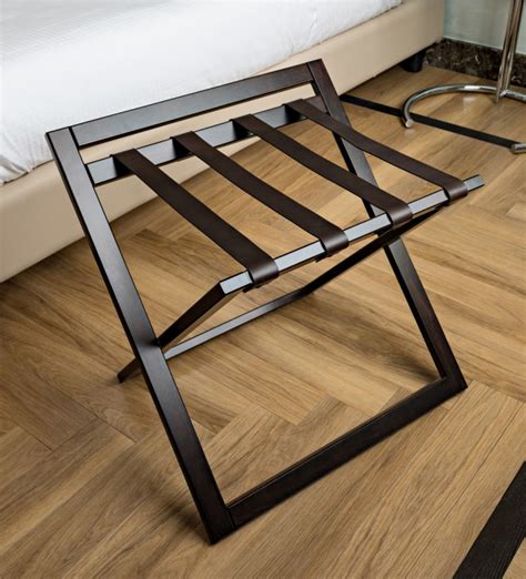 Folding Wooden Luggage Rack For Hotel
