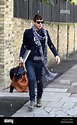 Jamie Hince of The Kills leaving kate Moss' house this morning ...