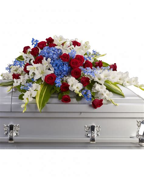 Half Casket Flowers Veldkamps Sympathy Flowers