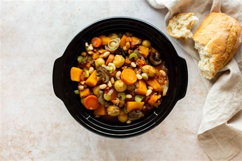 Slow Cooker Vegetable Stew Recipe