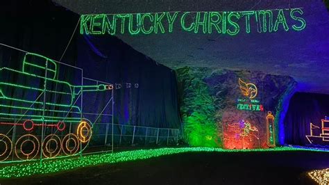 Holiday Lights Display In Louisville Mega Cavern