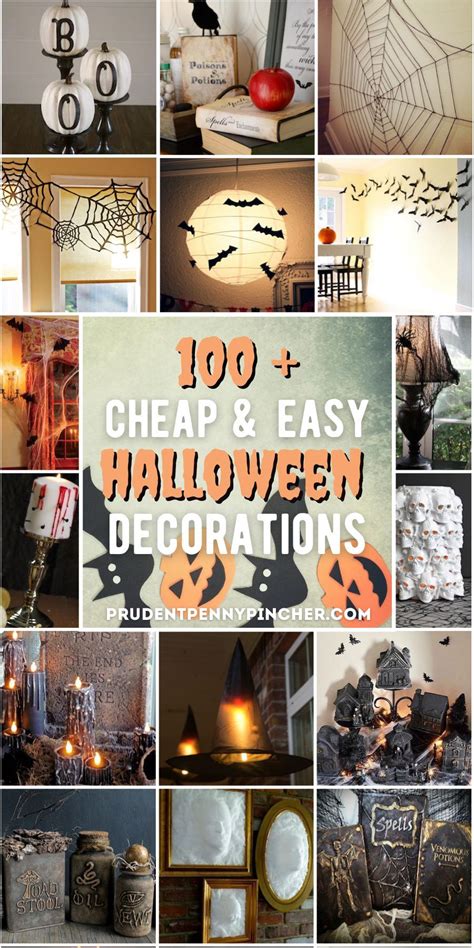 100 Cheap And Easy Diy Halloween Decorations Easy Diy Halloween