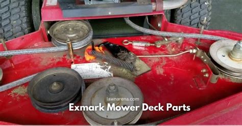 How To Replace Exmark Mower Deck Parts Lawn Arena