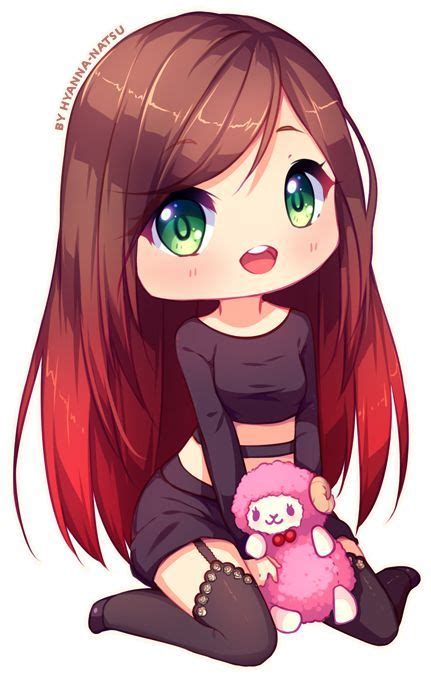 Image Result For Red Haired Chibi Girl Green Eyes Чиби Милые рисунки