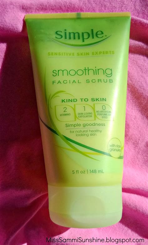 Sebenarnya sudah dari tahun lalu saya pengen banget nyobain produk dari some by mi yang aha/bha/pha 30days miracle toner. Product Review: Simple Smoothing Facial Scrub