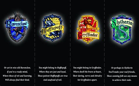 4 Universal Studios Slytherin Hufflepuff Ravenclaw Gryffindor Loyalty