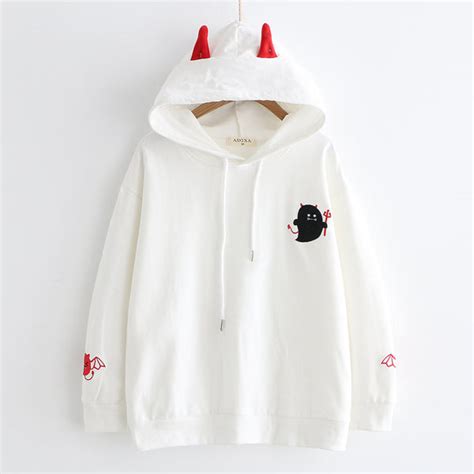 Kawaii Devil Hoodies Yihfoo