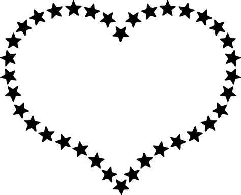 Svg Border Stars Heart Free Svg Image And Icon Svg Silh