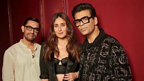 Kwk Kareena Kapoor On Her First Screen Test In Years Aamir Khan Speaks About His Fashion