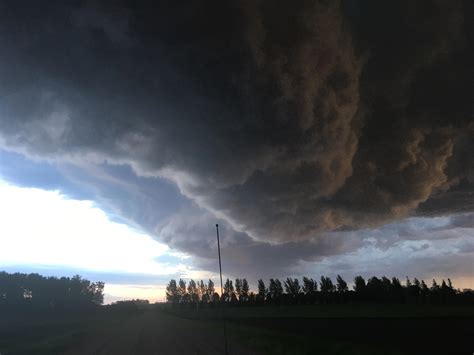 Storm Rolling In In Minnesota Rclouds