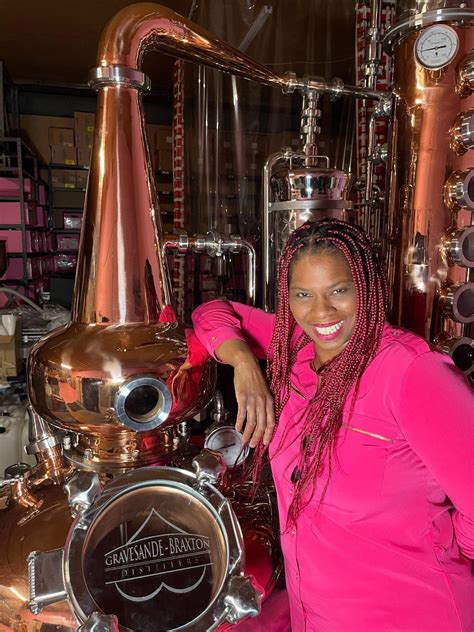 Vanessa Braxton First African American Woman Master Distiller — Women In Distilling In 2022