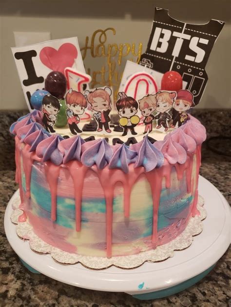 Explore mossy's masterpiece cake/cupcake designs' photos on flickr. Kpop BTS Cake | Bts cake, Bts birthdays, Cake
