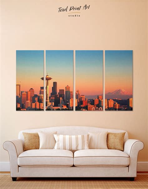 Seattle View Canvas Wall Art | TexelPrintArt | Canvas art prints, Wall art canvas prints, Canvas ...