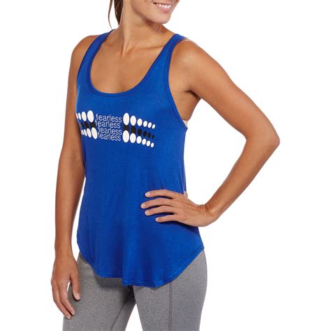 Fitspiration Women S Fearless Graphic Workout Tank Top