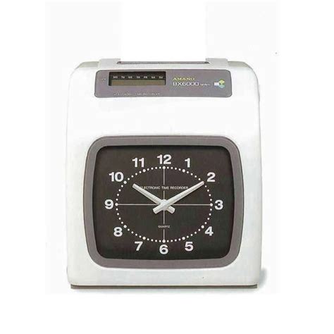 Amano Bx1500 Clocking Machine Time And Attendance And Time Recorder