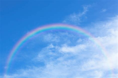 Rainbow Sky Foto Stok Potret And Gambar Bebas Royalti Istock