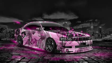 50 Anime Cars Desktop Wallpapers On Wallpapersafari